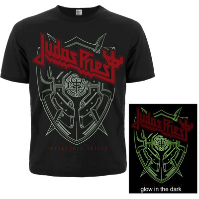 Футболка Judas Priest "Invincible Shield" (светится в темноте) Изображение
