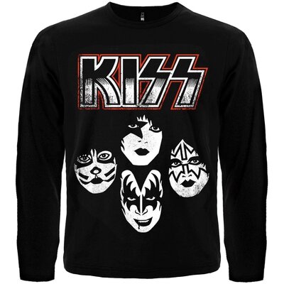Футболка с длинным рукавом Kiss Изображение