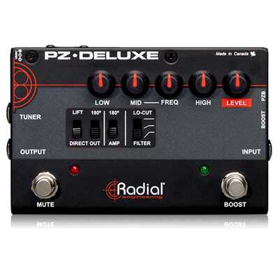 RADIAL PZ DELUXE - комбінований преамп + DI box Зображення