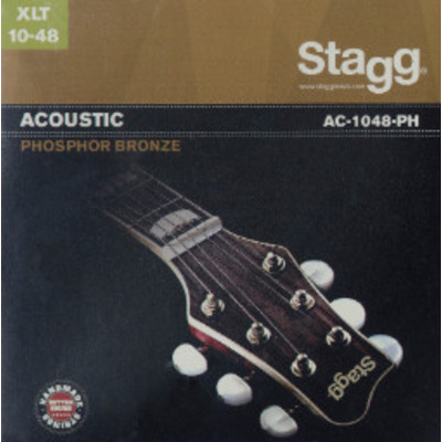Струни для акустичної гітари Stagg AC-1048-PH Зображення