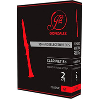 Трость для кларнета Gonzalez Bb Clarinet Classic 2 1/2 Изображение