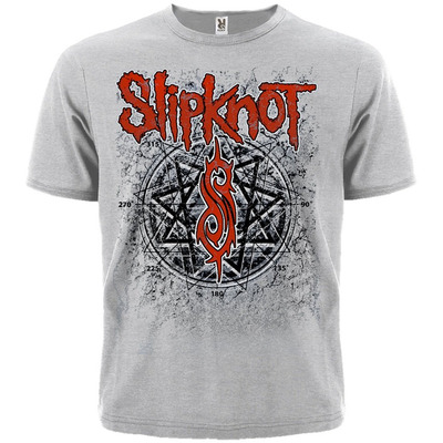 Футболка Slipknot (лого, меланж) Изображение
