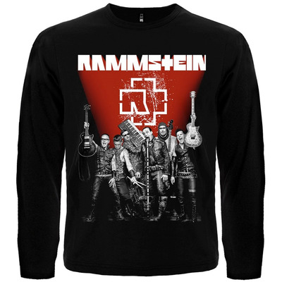 Футболка з довгим рукавом Rammstein (red) Зображення