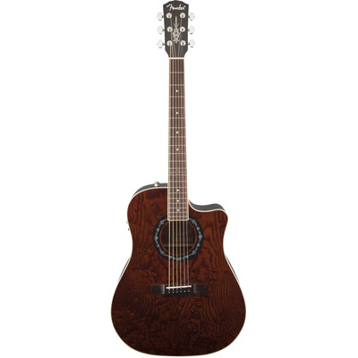 Электроакустическая гитара Fender T-Bucket 300CE ASH Trans Dark Brown (968079092) Изображение