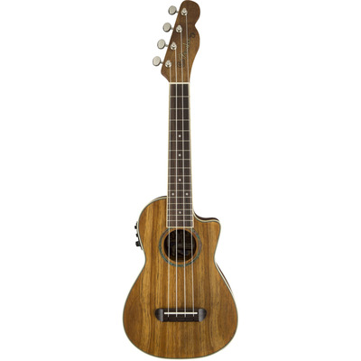 Укулеле электроакустическое Fender Ukulele Minoaka Koa CE (965651021) Изображение