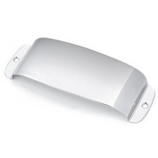 Крышка звукоснимателя Fender Pickup Cover for Jazz Bass Chrome (001-0660-090) Изображение