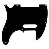 Пікгард Fender Pickguard for Tele 8 Hole 1 Ply Black "Bakelite" (006-4109-000) Зображення