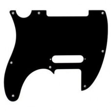 Пікгард Fender Pickguard for Tele 8 Hole 1 Ply Black "Bakelite" (006-4109-000) Зображення