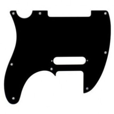 Пикгард Fender Pickguard for Tele 8 Hole 1 Ply Black "Bakelite" (006-4109-000) Изображение