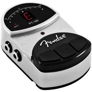 Тюнер для гитары Fender PT100 Pedal Tuner (023-9994-000) Изображение