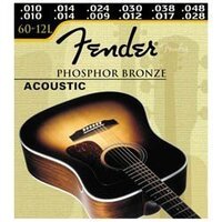 Струны для акустической гитары Fender 60-12L (073-0060-423) Изображение