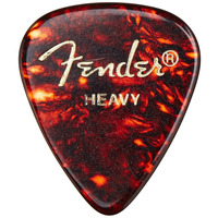 Набор медиаторов Fender 351 Classic Celluloid 144 Shell Heavy (098-0351-500) Изображение