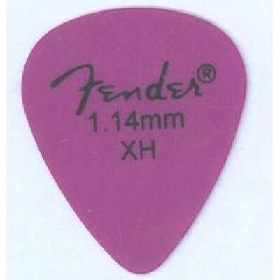 Медіатор Fender 351 Matte Delrin Purple Xh (098-7351-600) Зображення