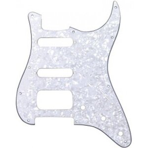 Пікгард Fender Pickguard Standard Strat H/S/S White Pearl 4 Ply (099-1338-000) Зображення