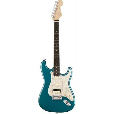 Електрогітара Fender American Elite Stratocaster Hss Shawbucker Ebony Fretboard Ocean Turqoise (114111708) Зображення