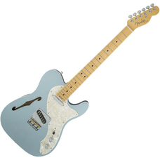 Электрогитара Fender American Elite Telecaster Thinline Mn Mystic Ice Blue (114312762) Изображение