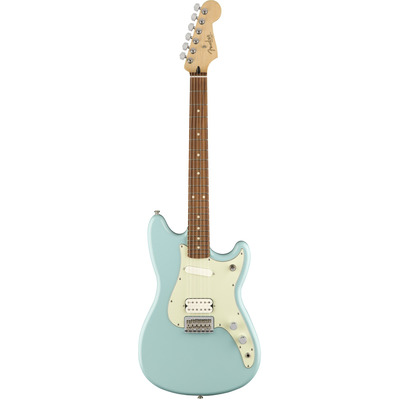 Электрогитара Fender Offset Duo-Sonic Hs Pau Ferro Daphne Blue (144023504) Изображение