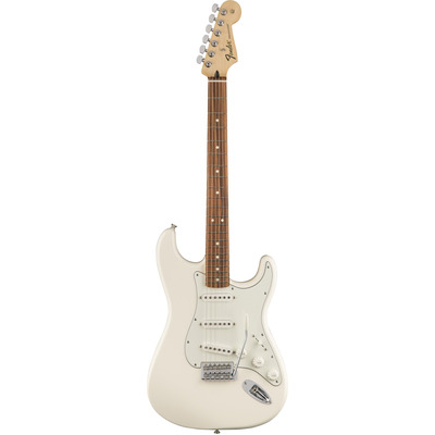 Электрогитара Fender Standard Stratocaster Pau Ferro Arctic White (144603580) Изображение