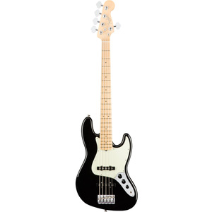 Бас-гитара Fender American Professional Jazz Bass V Mn Black (193952706) Изображение