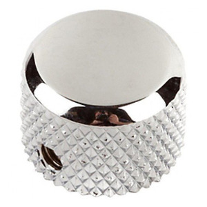 Ручка потенциометра Fender American Vintage 62' Jazz Bass Upper Control Knob Chrome (19502000) Изображение