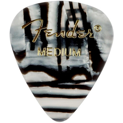 Медиатор Fender 351 Shape Premium Picks Zebra Medium Изображение
