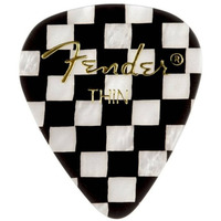 Медиатор Fender 351 Shape Premium Picks Thin Checker (1980351311) Изображение