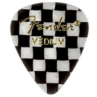 Медиатор Fender 351 Shape Premium Picks Checker Medium (1980351312) Изображение