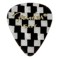 Медіатор Fender 351 Shape Premium Picks Checker Heavy (1980351313) Зображення