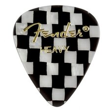 Медіатор Fender 351 Shape Premium Picks Checker Heavy (1980351313) Зображення