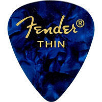 Медіатори Fender 351 Blue Moto (12 Pk) Thin (1980351702) Зображення