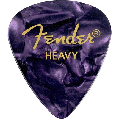 Медиаторы Fender 351 Purple Moto (12) Heavy (1980351976) Изображение