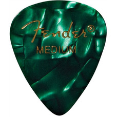 Медіатор Fender 351 Green Pick Gross Medium Зображення