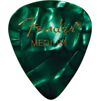Медіатор Fender 351 Green Pick Gross Medium Зображення