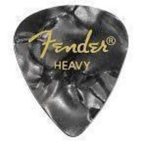 Набор медиаторов Fender 351 Black Moto Gross Heavy (1982351543) Изображение