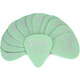 Медіатор Fender 351 Dura-Tone .58 12-Pack, Surf Green Зображення