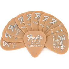 Медіатор Fender 351 Dura-Tone .84 12-Pack, Butterscotch Blonde Зображення