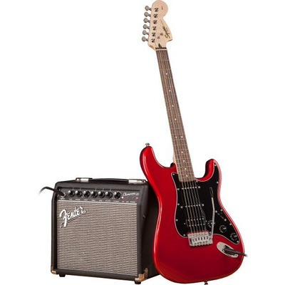 Гітарний набір Fender Squier Strat Pack Hss Candy Apple Red (301814609) Зображення