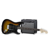 Набір для початківців гітаристів Fender Squier Strat Pack Hss Brown Sunburst (301814632) Зображення