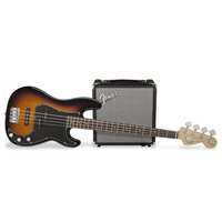 Набір для початківців бас-гітаристів Fender Squier Pj Bass Pack Brown Sunburst (301972632) Зображення