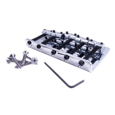 Бридж Fender Fender Standard Series 5-String Bass Bridge Assembly Chrome (53309000) Зображення