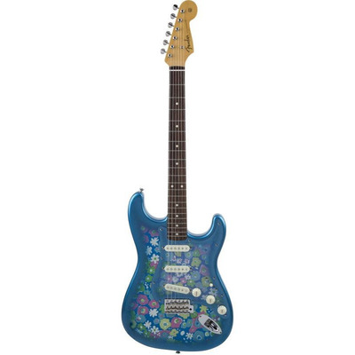 Електрогітара Fender Traditional 60S Strat Blue Flowers (5359600350) Зображення