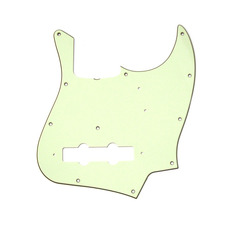 Пікгард для бас-гітар Fender Pickguard Jazz Bass 11-Hole Vintage Mount (With Truss Rod Notch) Mint Green (54081000) Зображення