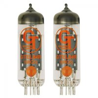 Калиброванная пара ламп Fender GT EL84 Rd M Matched Pwr Tubes Med (555-0113-574) Изображение