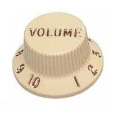 Ковпачок регулятора гучності Fender S-1 Switch Knob Cap Aged White (59266030) Зображення