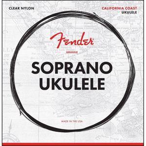 Струны для сопрано-укулеле Fender Ukulele Strings, Soprano (730090402) Изображение
