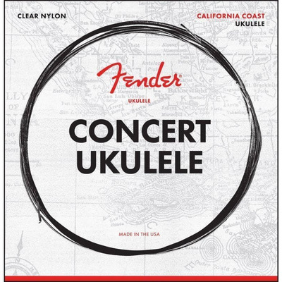 Струни для концерт-укулеле Fender Ukulele Strings, Concert (730090403) Зображення