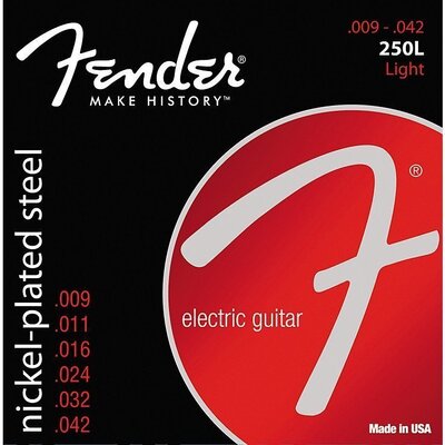 Струни для електрогітари Fender 250L Зображення