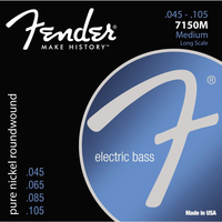 Струни для бас-гітари Fender 7150M (737150406) Зображення