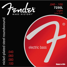 Струни для бас-гітари Fender 7250L (737250403) Зображення