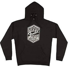 Худі Fender Hoodie Spirit Of Rock'N'Roll Men'S Black Зображення